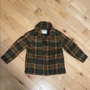 🍀Sale 4/$20 Boys Old Navy Sherpa lined Shackleton, sz 4T